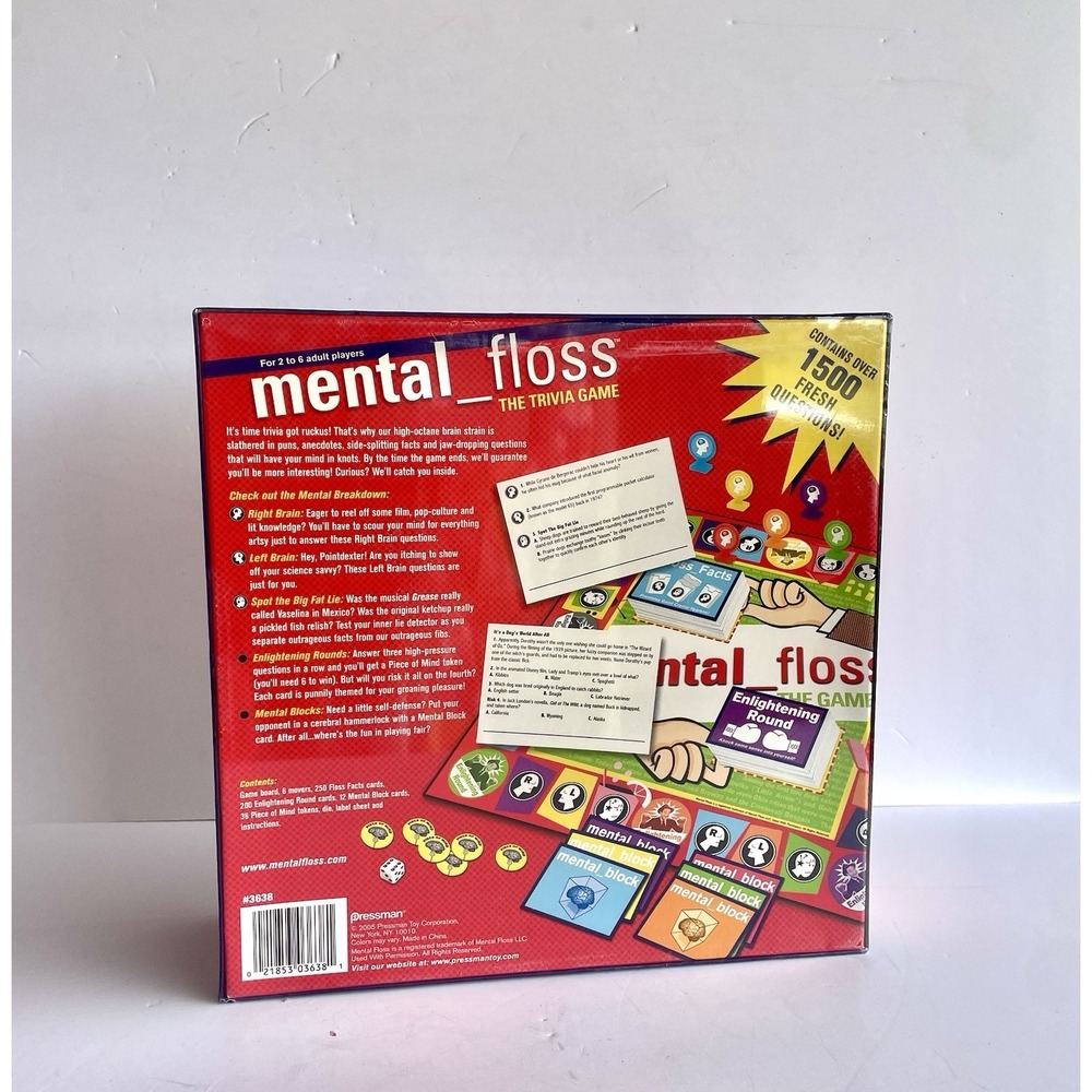 Mental Floss The Trivia Game 2005 - Picture 3 of 3